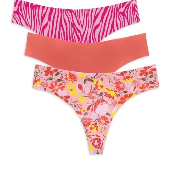 6pack seam free low cut No show thong panties assorted colors size XXXL (21) new - Picture 5 of 9